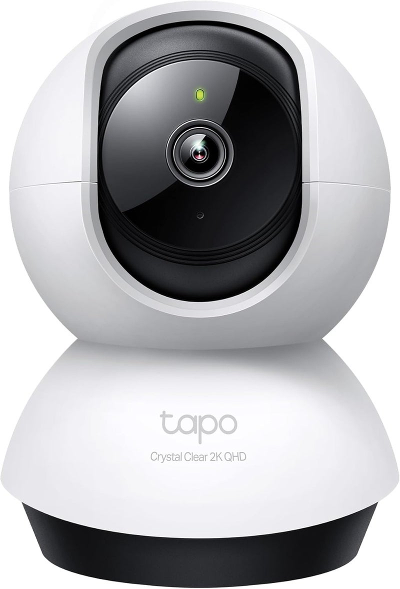 tapo TP-Link 2K QHD Pan/Tilt Security Camera for Pet Camera, Baby Monitor, Motion Detection, Motion Tracking, 2-Way Audio, Night Vision, Cloud &SD Card Storage, Works w/Alexa & Google Home( C220) - Image 1